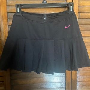 Black nike skirt with shorts underneath